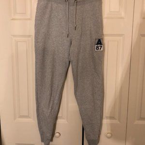 Mens Gray Medium Aéropostale Joggers